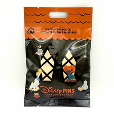 Disney Cats & Dogs Halloween Costumes Mystery Bag Pouch Sealed Unopened LR Pin picture