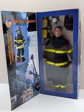 FDNY Firefighter Action Figure 9/11 Memorial Fire Zone New York's Bravest picture