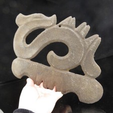 China,old jade,collectibles,hongshan culture,rare dragon,choi,statues R(606) picture