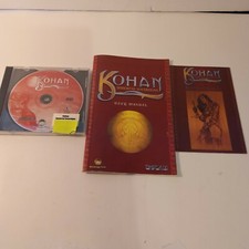Kohan: Immortal Sovereigns (PC, 2001) manual reference guide keycode Included  picture