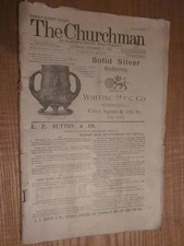 1892 The Churchman Magazine News December 17 Larchmont Yacht Cup Trophy picture