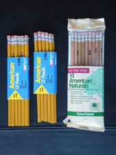 Faber-Castell American Naturals #2 Pencils 9-Pack + Eberhard Faber 12 + 11 Pack picture