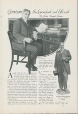 1914 Lindley M Garrison Secretary of War Woodrow Wilson Cabinet Wife Story CO8 picture