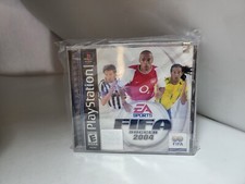 NEW W/CRACKED CASE + NEW CASE FIFA SOCCER 2004 GAME FOR PLAYSTATION 1 PSONE J30 picture