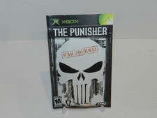 The Punisher Microsoft XBOX Game Instructions Manual Only picture