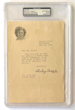 1937 SHIRLEY TEMPLE Signed Letter PSA/DNA Certified Authentic;C206 picture
