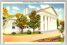 c1940s Custis-Lee Mansion Arlington VA Historic Virginia Postcard picture