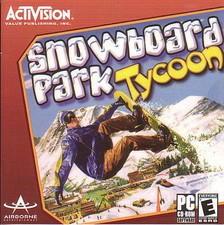 SNOWBOARD PARK TYCOON Snow Boarding Sports for Windows PC Game CDrom NEW picture