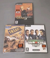 Stock Lot 3 Games PC CD ROM Windows New Sealed PES 3 + Snooker + 1nsane picture