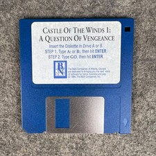 1994 Castle of the Winds I: A Question of Vengeance Epic Games 3.5 Floppy Game picture