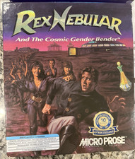 Rex Nebular And The Cosmic Gender Bender CIB With Original Receipt For IBM PC picture