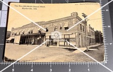 1910s Blytheville AR Arkansas GLENCOE HOTEL Block Vtg Postcard picture