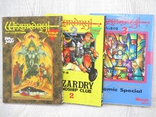 WIZARDRY Tomo no Kai 4 Koma Manga Comic Complete Set 1-3 Game Fan Book Japan JI picture
