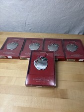Things Remembered A+ Teacher Apple Pewter Christmas Ornament NIB In USA picture