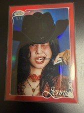 2026 Topps Chrome JENNIE RED REFRACTOR 5/5 Omega Card #24 /5  picture