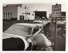 1964 Minneapolis MN Park Avenue Illegal Street Parking Car Minnesota Press Photo picture