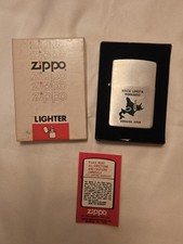 1967 Zippo USCG LORSTA Hokkaido Japan LORAN Station Lighter Box Papers picture