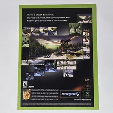 Amped 2 Microsoft Xbox Live Stylish Backside Print Ad/Poster Official Promo Art picture