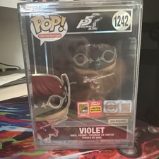 SDCC EXCLUSIVE 2026 Funko Pop Persona 5 Violet LE 500 CON STICKER *IN HAND* picture