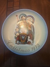1973 Sister Bertha Hummel Collector Christmas Plate 
