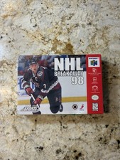 NHL Breakaway 98 Nintendo 64 N64 Factory Sealed New VGA WATA Ready Acclaim picture