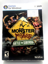 Monster Madness Battle for Suburbia PC game New Sealed Fast picture