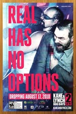 2010 Kane & Lynch 2: Dog Days PS3 Xbox 360 PC Print Ad/Poster Video Game Pop Art picture