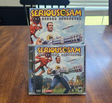 Serious Sam The Second Encounter PC CD-ROM 2001 Croteam CIB Small Box picture