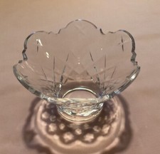 One Vintage WATERFORD Candle Cup for Chandeliers & Gerondoles, 3 1/4 x 2 1/8” picture