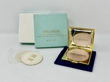 Vintage Estee Lauder Golden Wave Compact Ecru-01 Face Powder NOS 1994 Complete picture