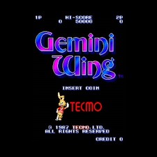 Used Gemini Wing Arcade Game PCB P.C.Board Tecmo Weapon Acquisition Shooting picture