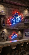 Labatt Blue Beer Neon Sign Beer  Man Cave Wall 19x15 Buffalo Bill's NFL  picture