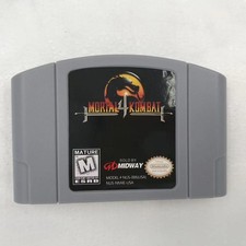 Mortal Kombat 4 - Nintendo 64 (N64) Great for collectors Timeless classic picture