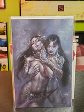 Vampirella Dejah Thoris #5 Lucio Parrillo Virgin Mega Gaming Exclusive NM picture