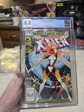 Uncanny X-Men #164 CGC 8.0 Newsstand Key 1st Appearance Binary App White Pages picture