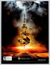 Infinite Undiscovery Xbox 360 Square Enix RPG Tower Art 2008 Full Page Print Ad picture