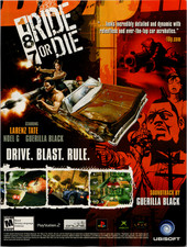 Ubisoft DRIV3R Video Game AD Poster 2005 Original Promo Print PS2 Xbox picture