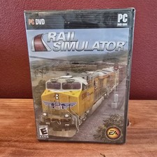 Rail Simulator PC DVD-ROM Video Game - New Sealed EA Simulation Train E Rated picture