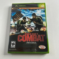World War II Combat Iwo Jima (Xbox 2006 NTSC-U/C) Game Complete W/ Manual Sealed picture