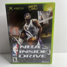 Nba Inside Drive 2002 - Microsoft Xbox - TESTED - NO MANUAL picture
