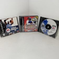 PS1 Sport Bundle - EA Triple Play ‘98 & Sammy Sosa High Heat 2001 & March Mad 99 picture