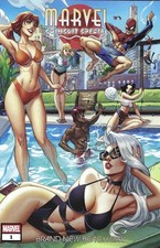 Marvel Swimsuit Special: Brand New Beach Day #1 J Scott Campbell Wraparound 2026 picture