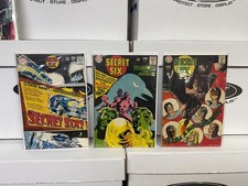 The Secret Six DC Comics 1 2 3 NICE Set 1968 Jack Kirby Cover picture