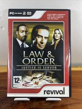 Law & Order: Justice Is Served (PC Version) Small Box PC New Sealed Mystery Game picture