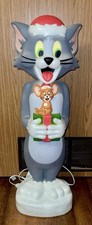 Tom and Jerry Christmas Blow Mold VERY HARD TO FIND LOOK  picture