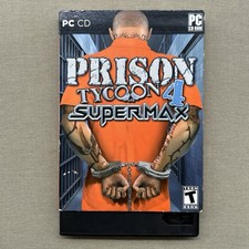 Prison Tycoon 4 Supermax (PC CD-ROM Windows XP/Vista 2008) Simulation Strategy picture