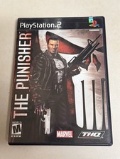 The Punisher (Sony PS2 PlayStation 2, 2005) No Manual MARVEL Tested & Working picture