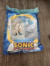 Wendy's Sonic the Hedgehog Trading Card Pack Sealed 5 Cards - Silver picture