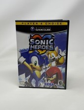 Sonic Heroes Nintendo GameCube Complete CIB Pristine Disc Authentic Tested Works picture