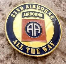 U.S. Army 82nd Airborne Challenge Coin ·IN STOCK· ·FAST SHIPPING· ·NEW· picture